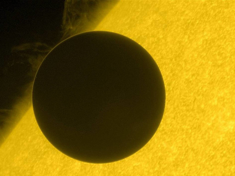 Zdjęcie Wenus wykonane przez Hinode Solar Optical Telescope /NASA