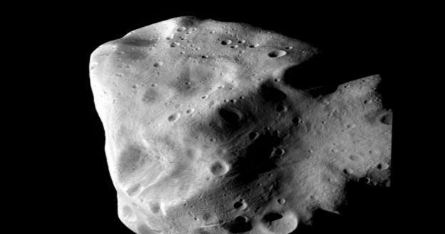 Zdjęcie z 10.07.2010 roku przedstawiające asteroidę Lutetia /AFP