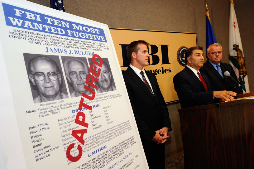 Zdjęcie z 2011 roku - konferencja FBI na temat zatrzymania Jamesa "Whiteya" Bulgera /KEVORK DJANSEZIAN / GETTY IMAGES NORTH AMERICA / AFP /AFP