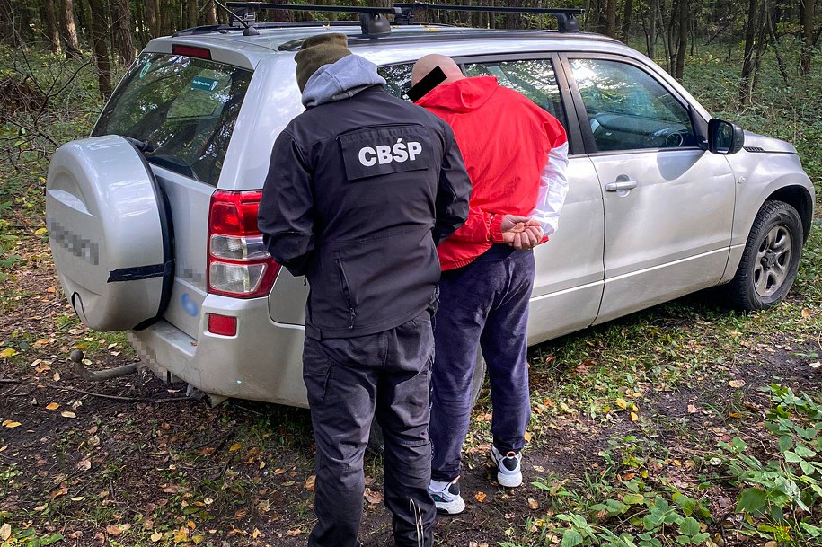 Zdjęcie z akcji CBŚP /CBŚP