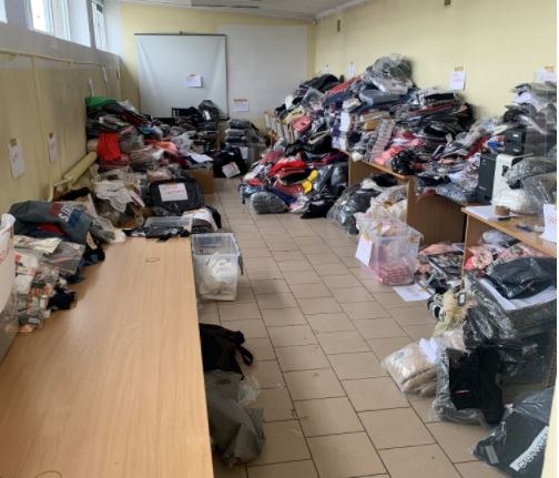 Zdjęcie z akcji Izby Administracji Skarbowej w Gdańsku /