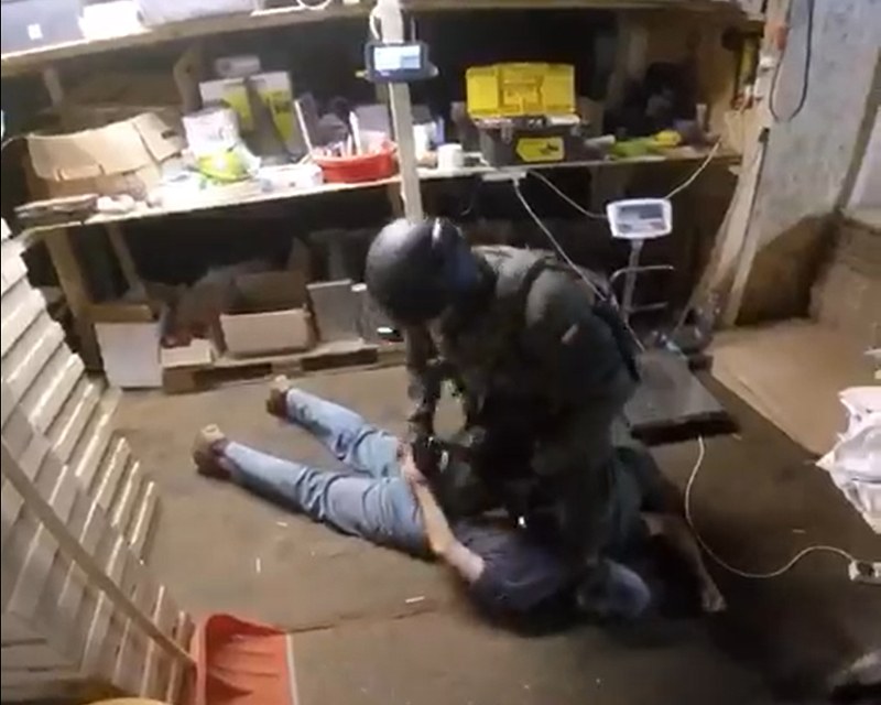 Zdjęcie z akcji służb /Straż Graniczna /