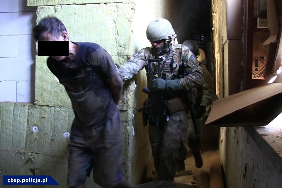 Zdjęcie z akcji udostępnione przez CBŚP /CBŚP /