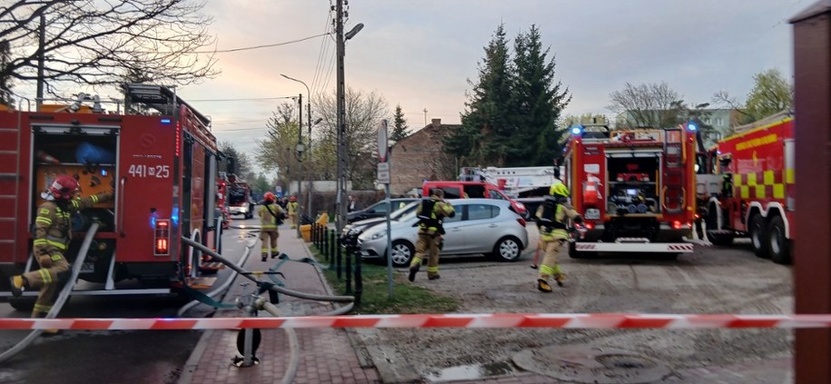 Zdjęcie z akcji w Grodzisku Mazowieckim