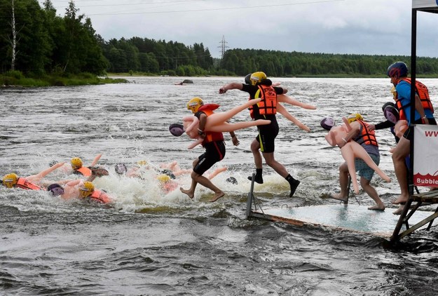 Zdjęcie z Bubble Baba Challenge, które zostało zorganizowane w 2022 roku /OLGA MALTSEVA / AFP /East News