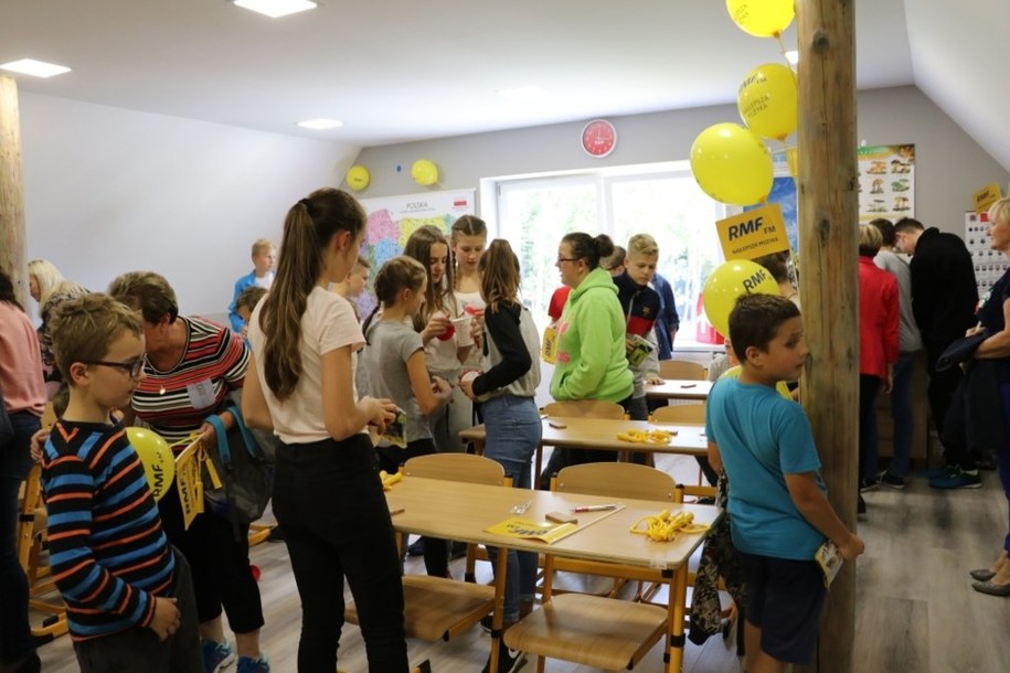 Zdjęcie z dnia uroczystego otwarcia odremontowanych sal /RMF FM
