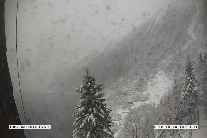 Zdjęcie z kamery TOPR: Morskie Oko /