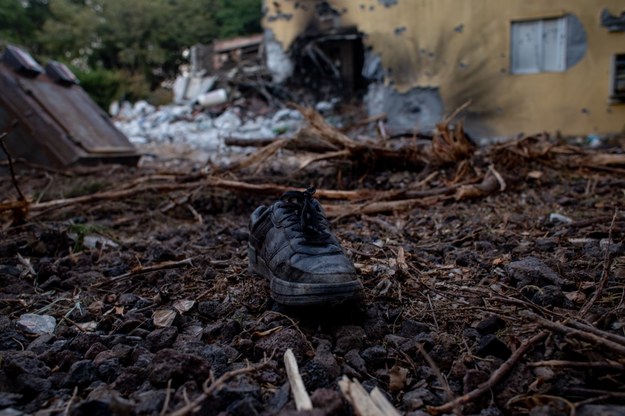 Zdjęcie z kibucu Be'eri po ataku Hamasu /Martin Divisek /PAP/EPA