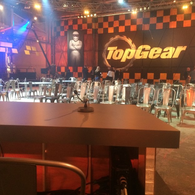 Zdjęcie z konferencji prasowej "Top Gear". /Michał Dobrołowicz /RMF FM