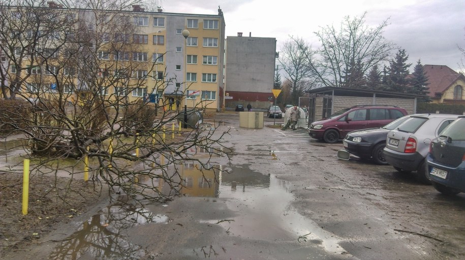 Zdjęcie z Konstantynowa Łódzkiego, które dostaliśmy na Gorącą Linię RMF FM /Gorąca Linia RMF FM