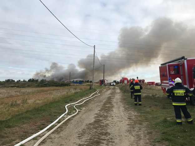 Zdjęcie z miejsca akcji strażaków /Paweł Pyclik /RMF FM