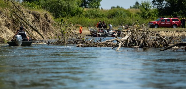 Zdjęcie z miejsca poszukiwań /PAP/Jakub Kamiński  /PAP