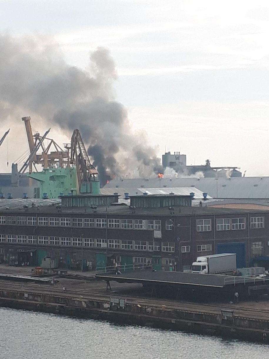 Zdjęcie z miejsca pożaru /Gorąca Linia RMF FM