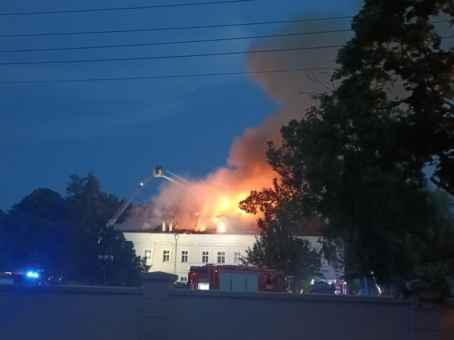 Zdjęcie z miejsca pożaru /Gorąca Linia RMF FM