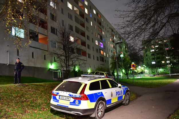 Zdjęcie z miejsca tragedii w Sztokholmie /JONAS EKSTROMER / TT NEWS AGENCY / /PAP/EPA