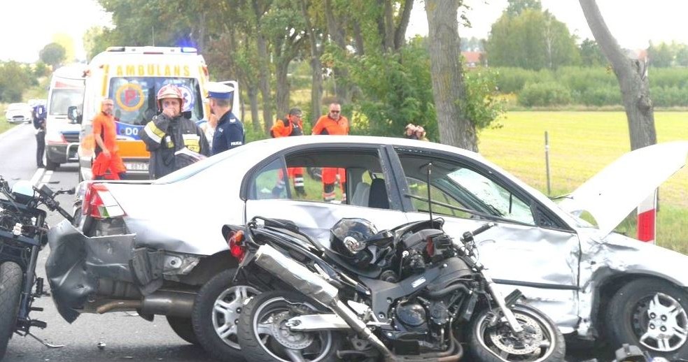 Zdjęcie z miejsca tragicznego wypadku /foto. miedziowe.pl /