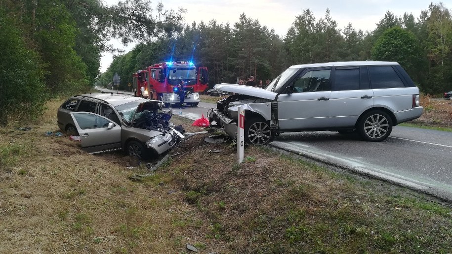 Zdjęcie z miejsca wypadku dostaliśmy od naszego słuchacza /foto. Gorąca Linia RMF  FM /