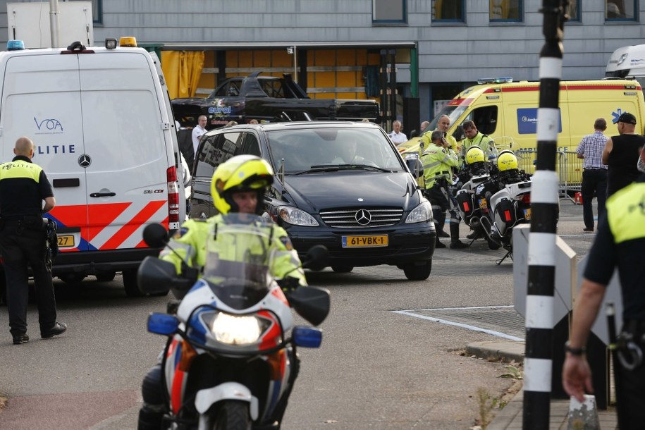 Zdjęcie z miejsca wypadku /VINCENT JANNINK /PAP/EPA