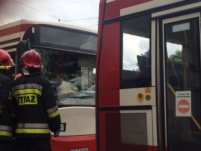 Zdjęcie z miejsca wypadku /Anna Kropaczek /RMF FM