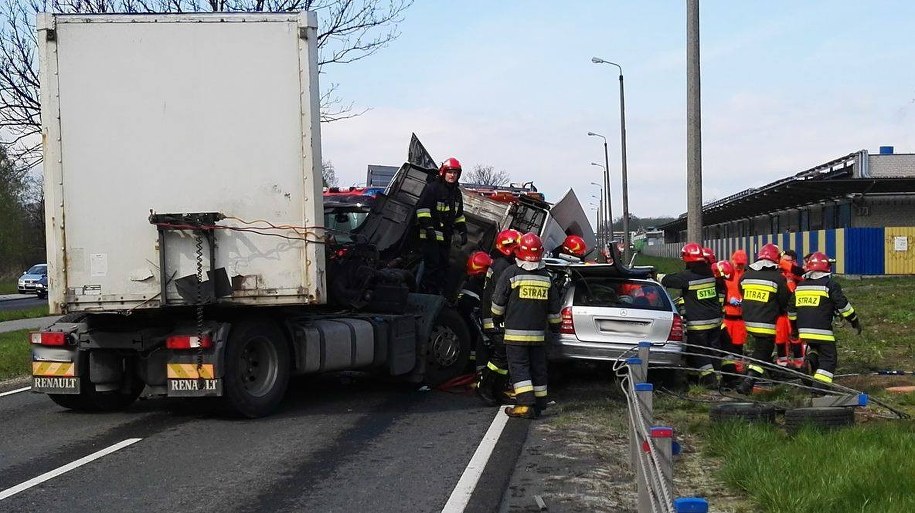 Zdjęcie z miejsca wypadku /Oświęcim 112 /Gorąca Linia RMF FM