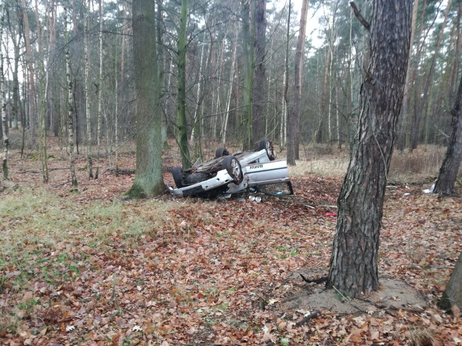 Zdjęcie z miejsca wypadku /Gorąca Linia RMF FM /