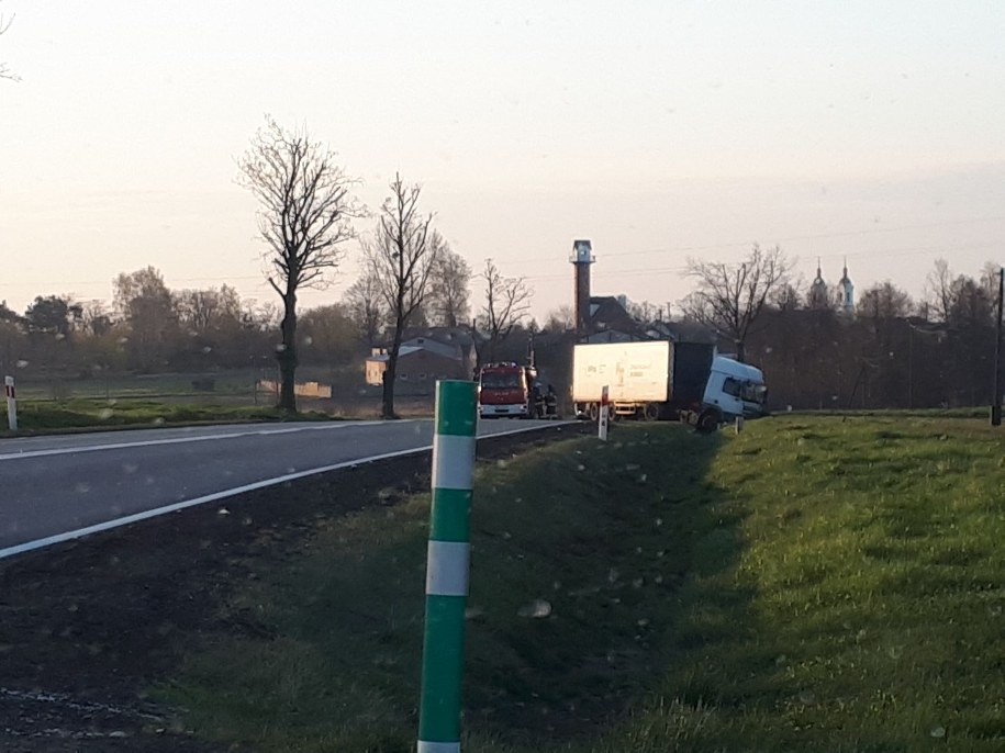 Zdjęcie z miejsca wypadku /Gorąca Linia /Gorąca Linia RMF FM