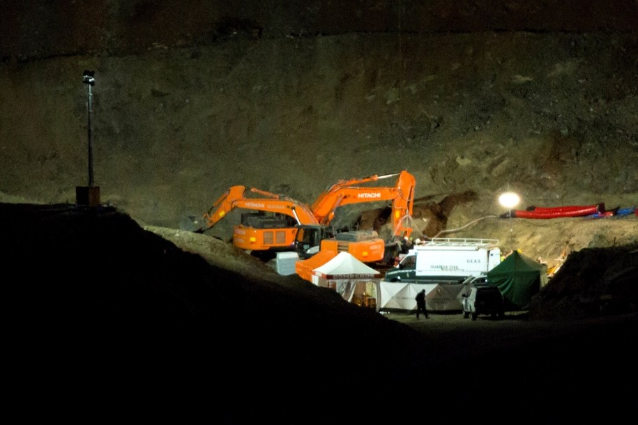 Zdjęcie z miejsca wypadku /Daniel Perez /PAP/EPA