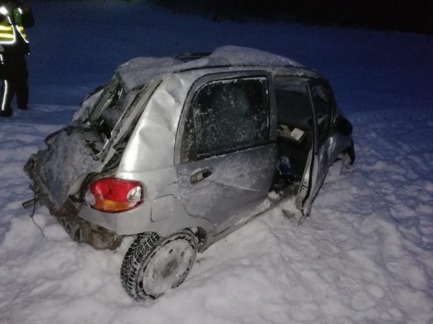 Zdjęcie z miejsca wypadku /podkarpacka.policja.gov.pl /