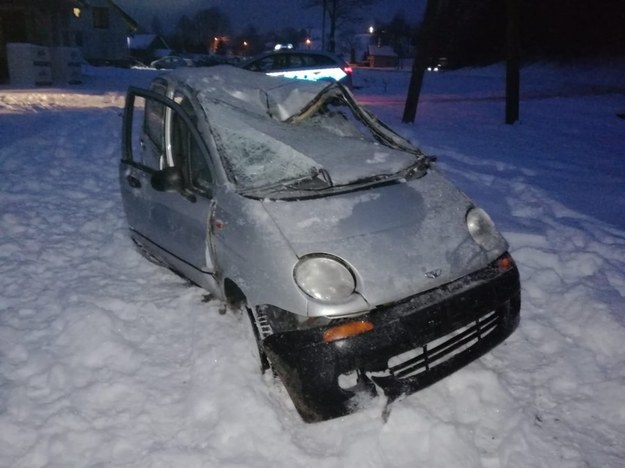 Zdjęcie z miejsca wypadku /podkarpacka.policja.gov.pl /