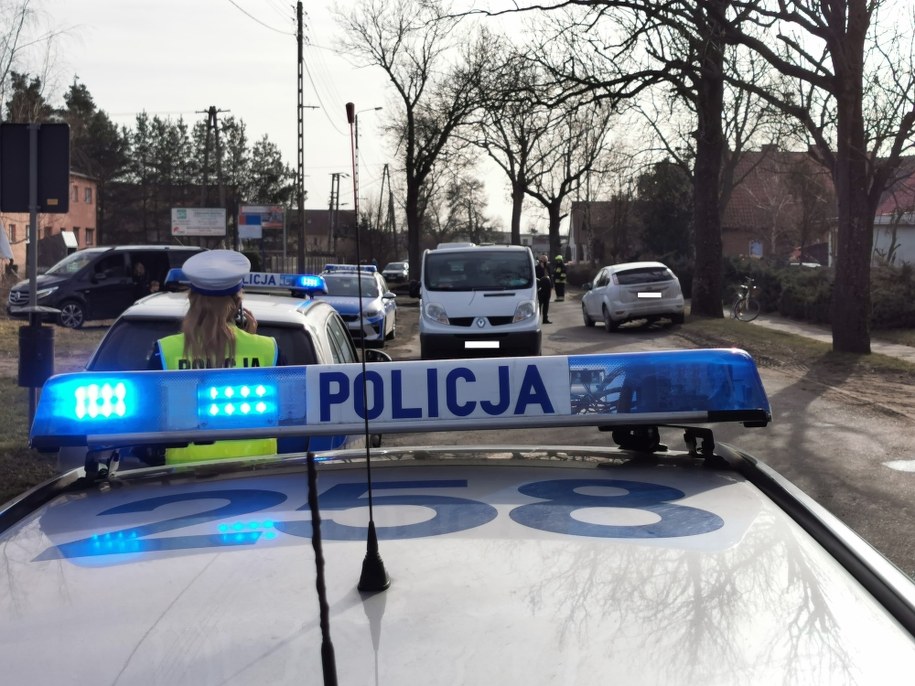 Zdjęcie z miejsca wypadku /Paweł Pyclik /