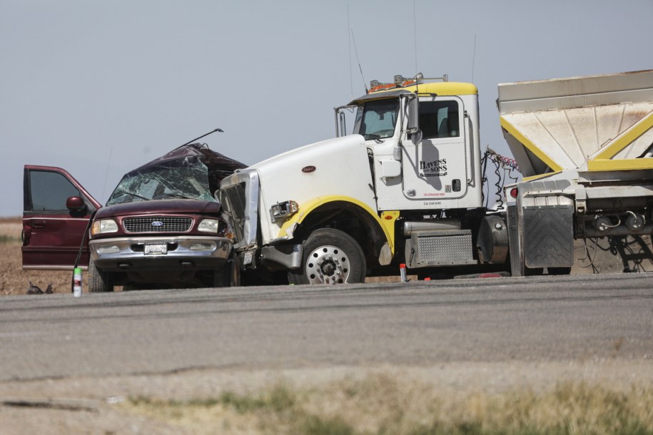 Zdjęcie z miejsca wypadku /Sandy Huffaker /PAP/EPA