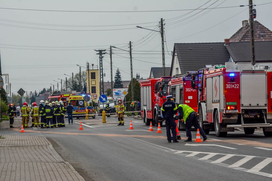 Zdjęcie z miejsca wypadku /Gorąca Linia RMF FM