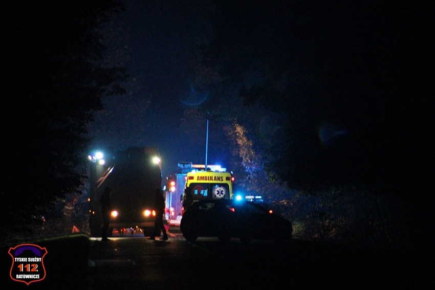 Zdjęcie z miejsca wypadku /Policja Śląska /