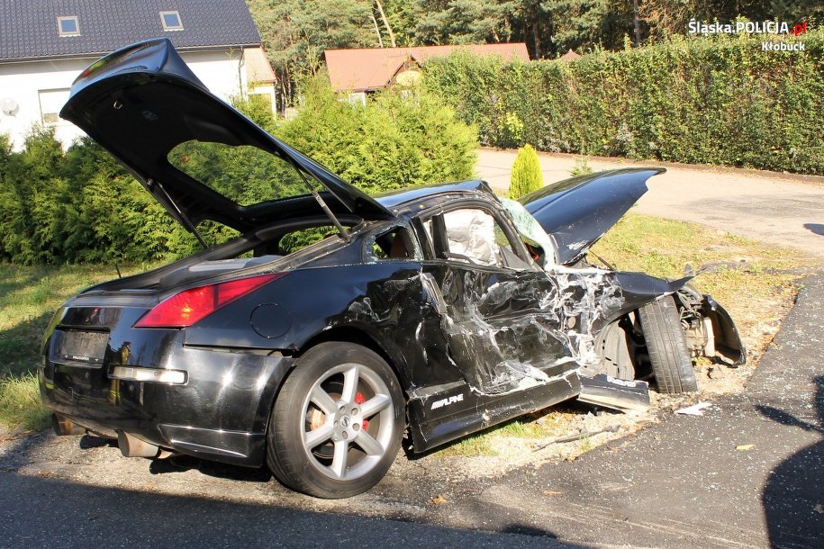 Zdjęcie z miejsca wypadku /Policja Kłobuck /
