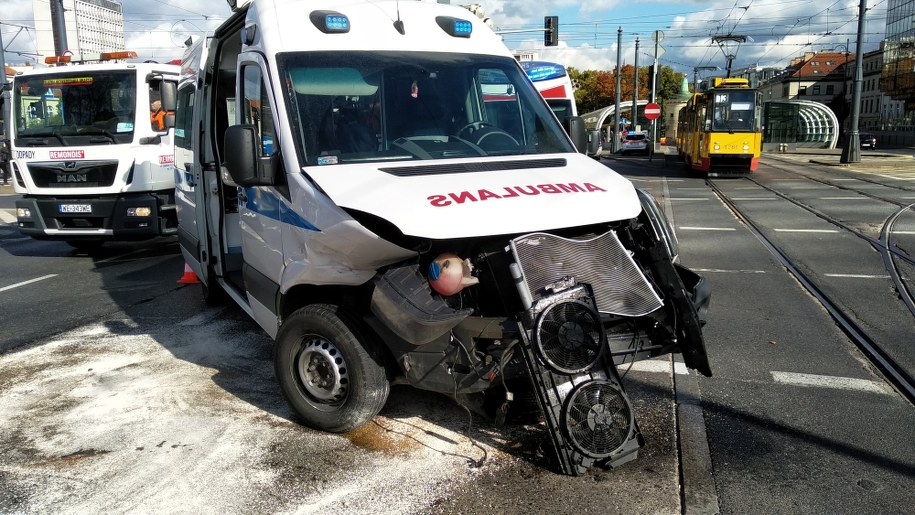 Zdjęcie z miejsca wypadku /Przemysław Mzyk /RMF MAXX