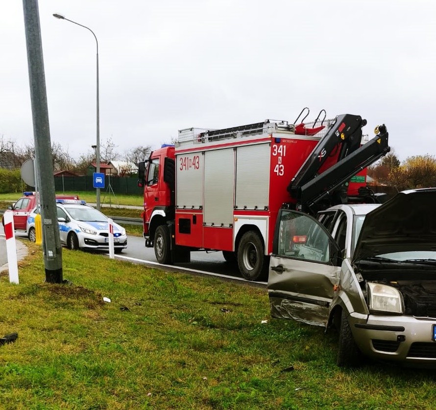 Zdjęcie z miejsca wypadku /Policja Elbląg /