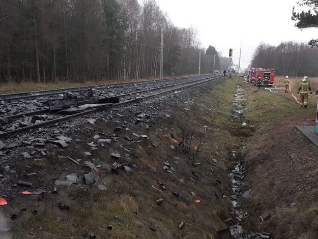 Zdjęcie z miejsca wypadku /KPP Kolbuszowa /