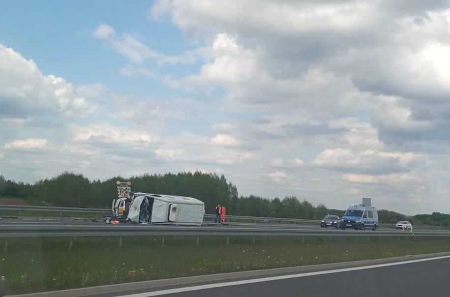 Zdjęcie z miejsca wypadku /Policja