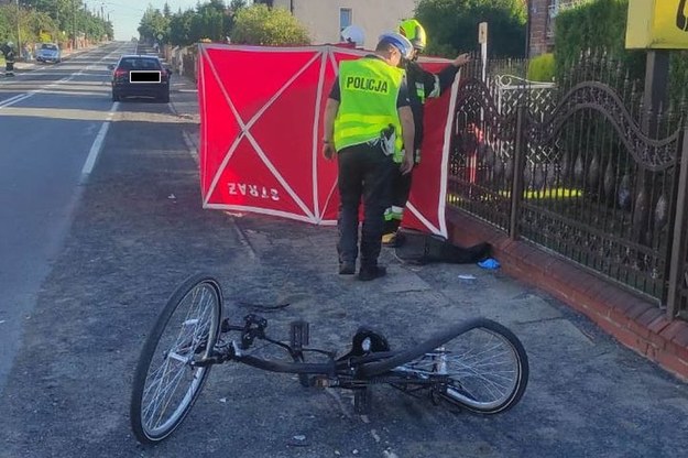 Zdjęcie z miejsca wypadku /Policja