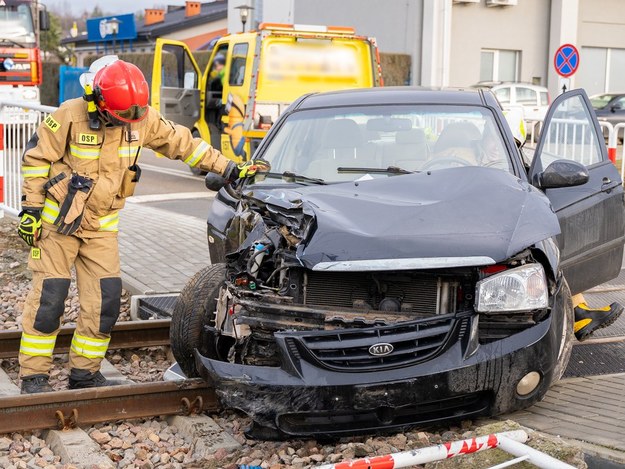 Zdjęcie z miejsca wypadku /T. Czech / podkarpacka policja /