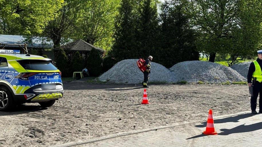 Zdjęcie z miejsca wypadku /Wolsztyn112 /Gorąca Linia RMF FM