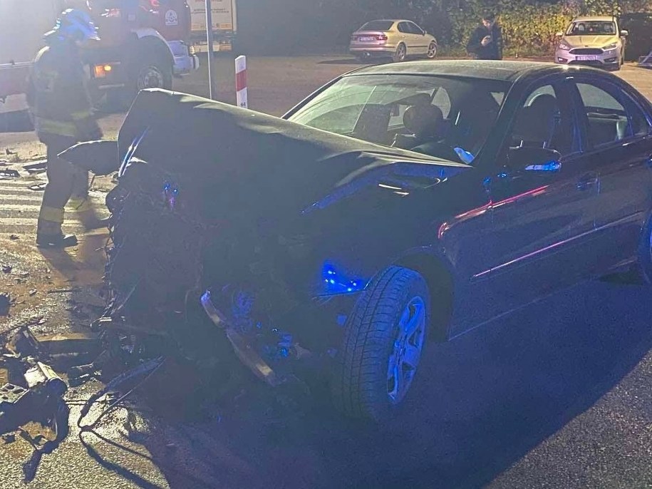 Zdjęcie z miejsca wypadku /OSP DRUGNIA /