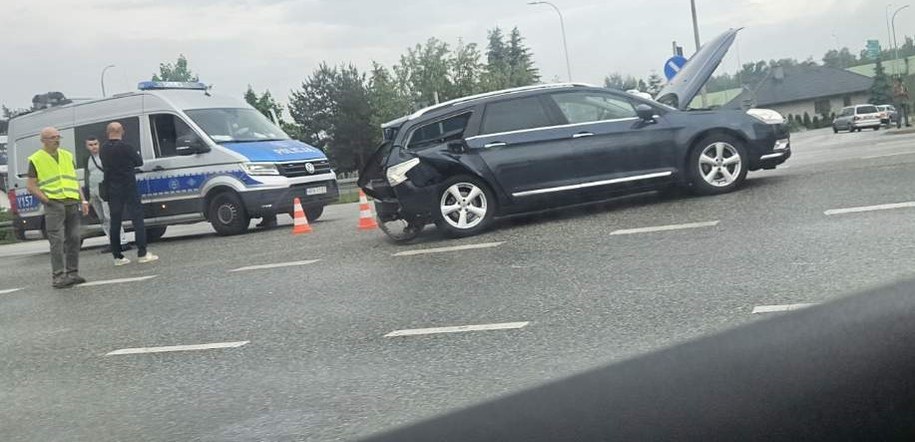 Zdjęcie z miejsca wypadku /Gorąca Linia RMF FM