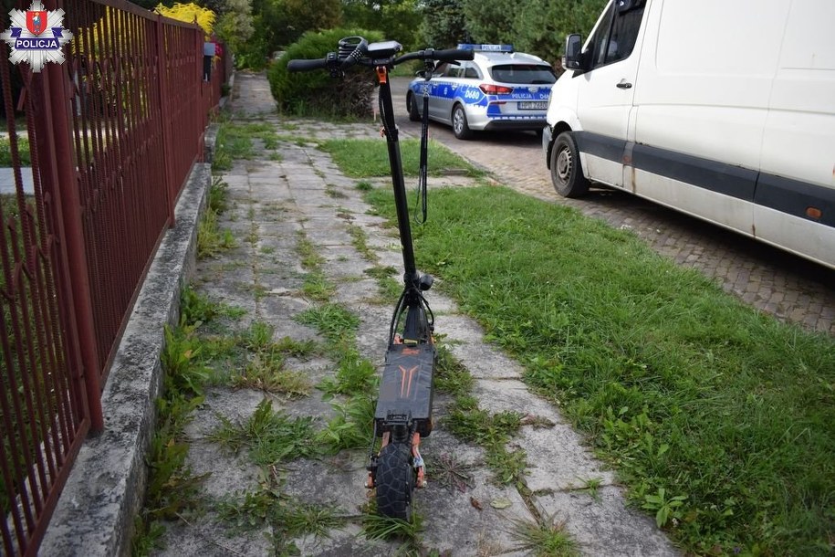 Zdjęcie z miejsca wypadku /policja Zamość  /Policja