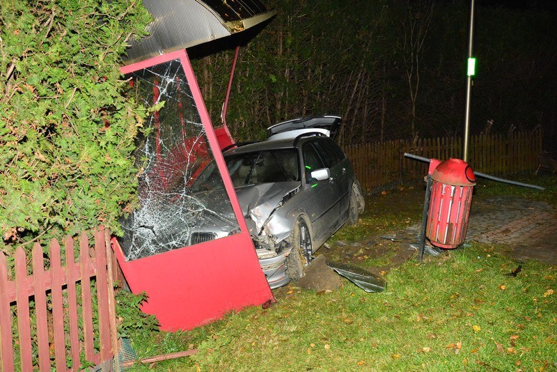 Zdjęcie z miejsca wypadku /KMP Krosno /Policja