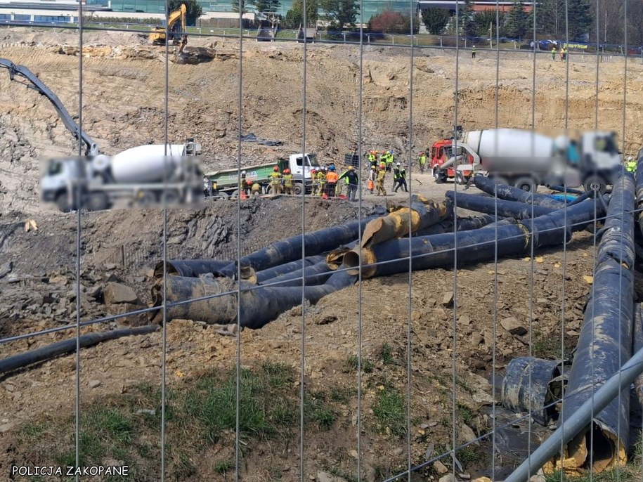 Zdjęcie z miejsca wypadku /KPP Zakopane /Policja