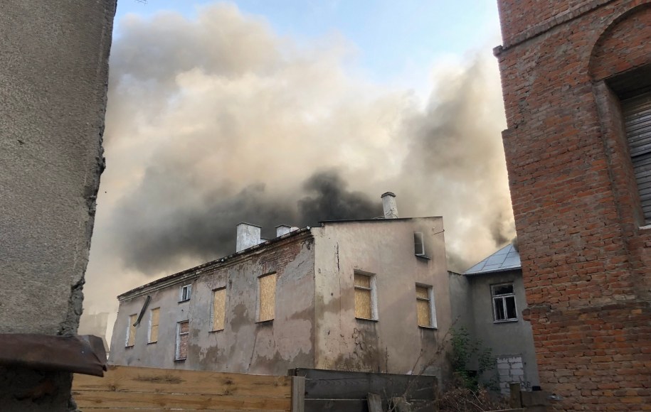 Zdjęcie z miejsca zdarzenia, które dostaliśmy na Gorącą Linię RMF FM /Gorąca Linia RMF FM /