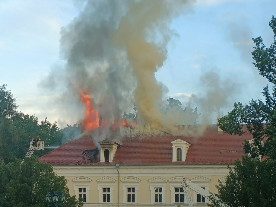 Zdjęcie z miejsca zdarzenia, które dostaliśmy na Gorąca Linię RMF FM /Gorąca Linia RMF FM