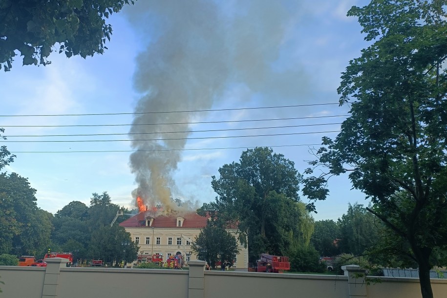 Zdjęcie z miejsca zdarzenia, które dostaliśmy na Gorąca Linię RMF FM /Gorąca Linia RMF FM