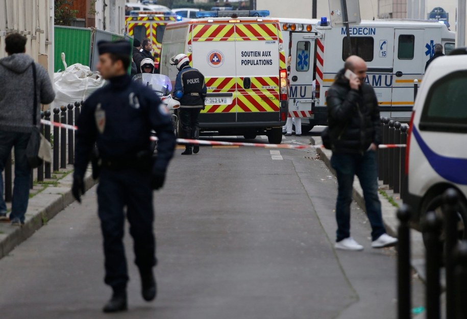 Zdjęcie z miejsca zdarzenia /IAN LANGSDON /PAP/EPA